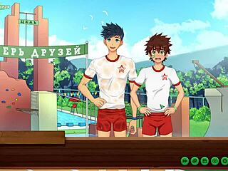 Game Friends Camp Ep 9 - Natsumi Gets Juicy Blowjob