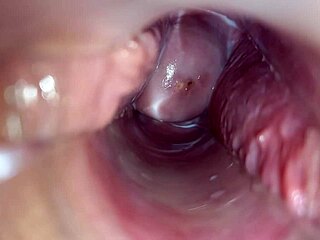 Wow! Close-Up Orgasm Inside Vagina in Homemade Clip