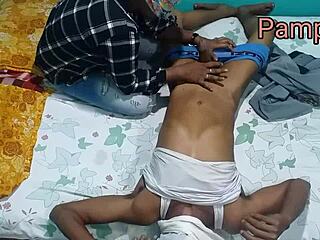 Step brother fucks hard with hindi audio