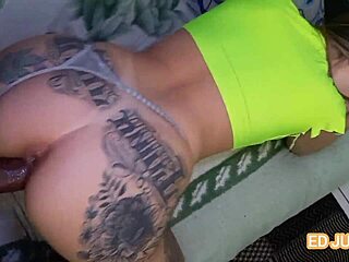 Beautiful cam girl gives a deepthroat blowjob and anal sex