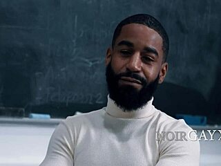 Adrian Hart Kisses Hunk Shadow, Clothes Ripped, Muscular Bodybuilder Blowjob In PTA Meeting