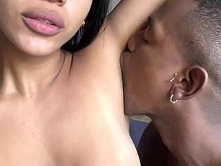 he suckin my armpits and lickin nipples in pov?