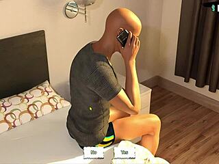 3D game with Hentai content - Yacht party with babysitter