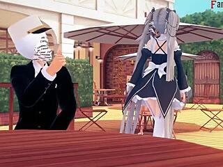 belfast invites me to lunch in azur lane pov