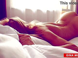 Very Beautiful Blonde Girl in a Charming Solo Video