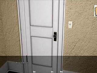 Cheerleaders welcome John with erotic moves in Wvm 19.