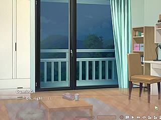 Summer Clover harem game ep 8 half-naked with huge boner