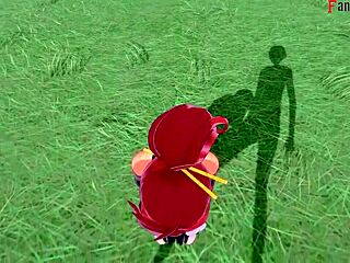 हे, योको लिटनर पीओवी इन टेंगेन टॉप्पा गुरेन लगान, शीयर पर फुल फैंटेसी देखो!