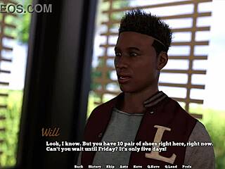 A cute curvy teen deals with a bad breakup in law school