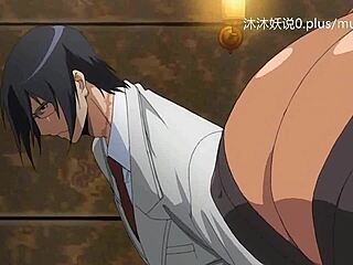 A52 anime hentai with Chinese subtitles, Rod’s wild big ass adventure part 2