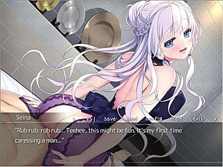 Holy Maiden Humbling in Anime Game Part 4 - Shocking!