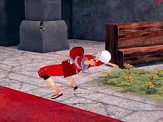 Morrigan Hates First Then Gets Fucked Fully In Halloween Special On Sheer Fantasyking3