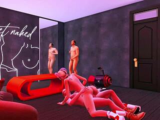 Harley Quinn enslaved for rough anal in hentai parody