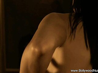 Erotic dance rituals performed by exotic milf brunette