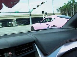 Tight Pussy Petite 18+ Asian Slut Loses Street Race and Gets a Fat Cock