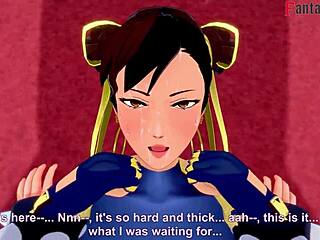 Chun-li, ready for a blowjob and POV fucking in street fighter fantasy?