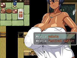 Tanned Girl Natsuki Hentai Game Ep 32