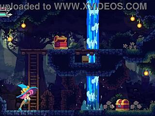 Flip Witch Pixel Hentai Game Ep 2 Features Huge Sextoy for Monster Girl