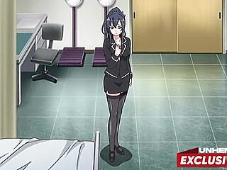 doctor fills up his young anime patient in uncensored hentai