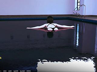 petite teen rebecca gets wet in roleplay