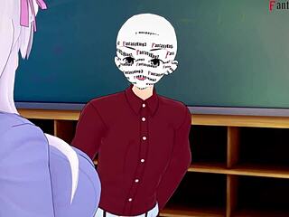 In HS DXD, Akeno prepares a surprise in NTR madness 7. This full hentai movie features see-through fantasy.