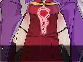 Battle shrine maiden Honoka continues her journey in part 4