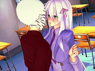 In HS DXD, Akeno prepares a surprise in NTR madness 7. This full hentai movie features see-through fantasy.