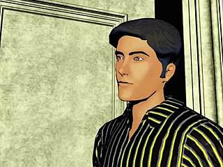 Devar Pounds Bhabhi Hard in 3D Cartoon Sex Scene. Big Ass and Tits in Wild Ride.