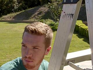 donte thick bangs hot ginger on rooftop at nextdoorstudios, so wild! 🔥