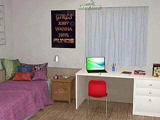 hey babysitter, what's this new office routine in 3d hentai?