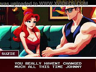 Johnny Bravo Shows Off Bravado with Outdoor Sucking