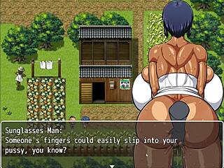 tanned natsuki in hentai game ep 18, banged all night by ghost! 😱