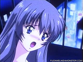 Damn! Japanese Teen Rides Hard in BDSM Anime!