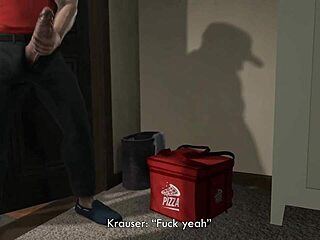 Unexpected Shower Scene with Derek Riding Dildo