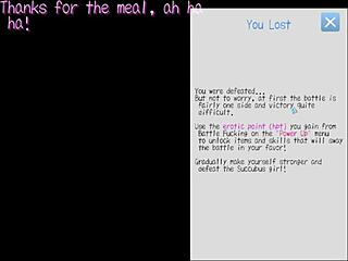 in this anime, a curvy girl battles with monster cock in fallen angel episode