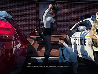 Prison guard episode 6 features a stunning female guard in uniform