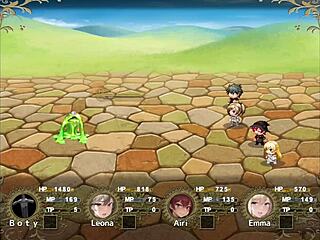 formando um grupo com tres garotas muito gostosas e virgens big-breasted adventurer cuckold harem rpg parte 1