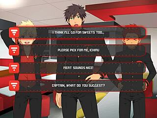 In this anime game, rushing through common bits in Bacchikoi Ichiru route part 02