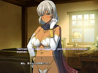 this dungeon of regalias hentai scene with character1 has subtitles