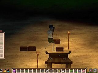 in mad island live play 2, build a cage to raise the girl's affection level and aim for wall butt survival.