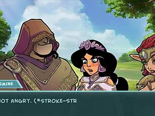 Akabur's Star Channel 34 Part 54 Features Sexy Princess in Alien Game