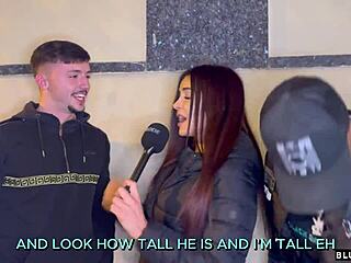 Andrea Lux picks up two guys for hotel banging