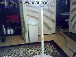 Behind the scenes, Maxxx Loadz bangs an AZN blonde with glasses