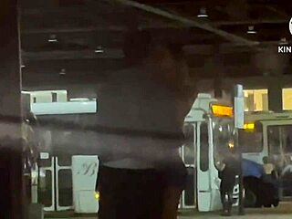 Damn, this married chick banging in public on a light street! 🔥