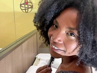 my skinny latina secretary got black cock for lunch surprise