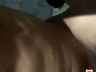 Big natural tits Indonesian girl gets a facial while wearing a hijab