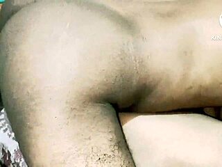 Hot Indian housewife gets her ass fucked by friend’s son