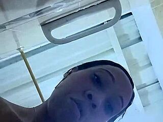 Young Latina with Hairy Pussy Rides Secretly Until Creamy Finish