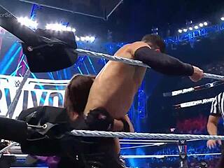 AJ Styles battles Finn Bálor at Survivor Series 2022.