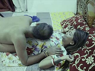 Indian wife craves hard cock, bending over for hot deepthroat POV sex.